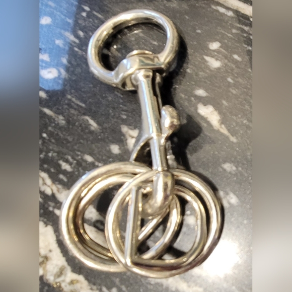 Handbag Purse Large Oversized Steel Hardware, Only - Picture 2 of 7